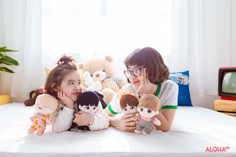 album ảnh gia đình ấm áp